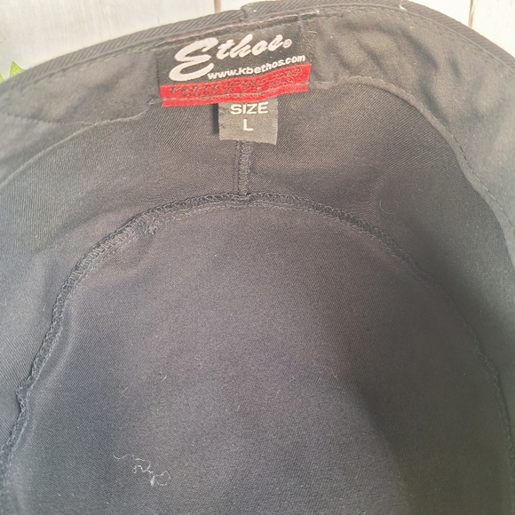 Kbethos Black Cadet Hat, Size Large - Picture 5 of 6